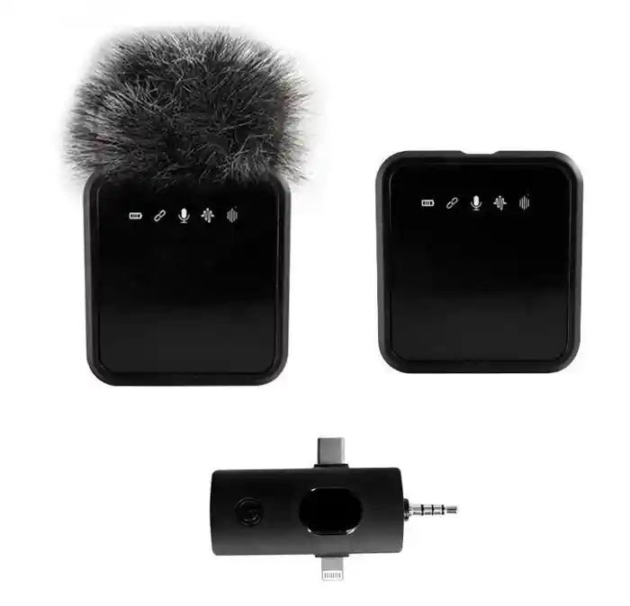 F16 Wireless Microphone Type-C lightening & 3.5mm interface